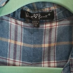 Velvet Heart plaid shirt